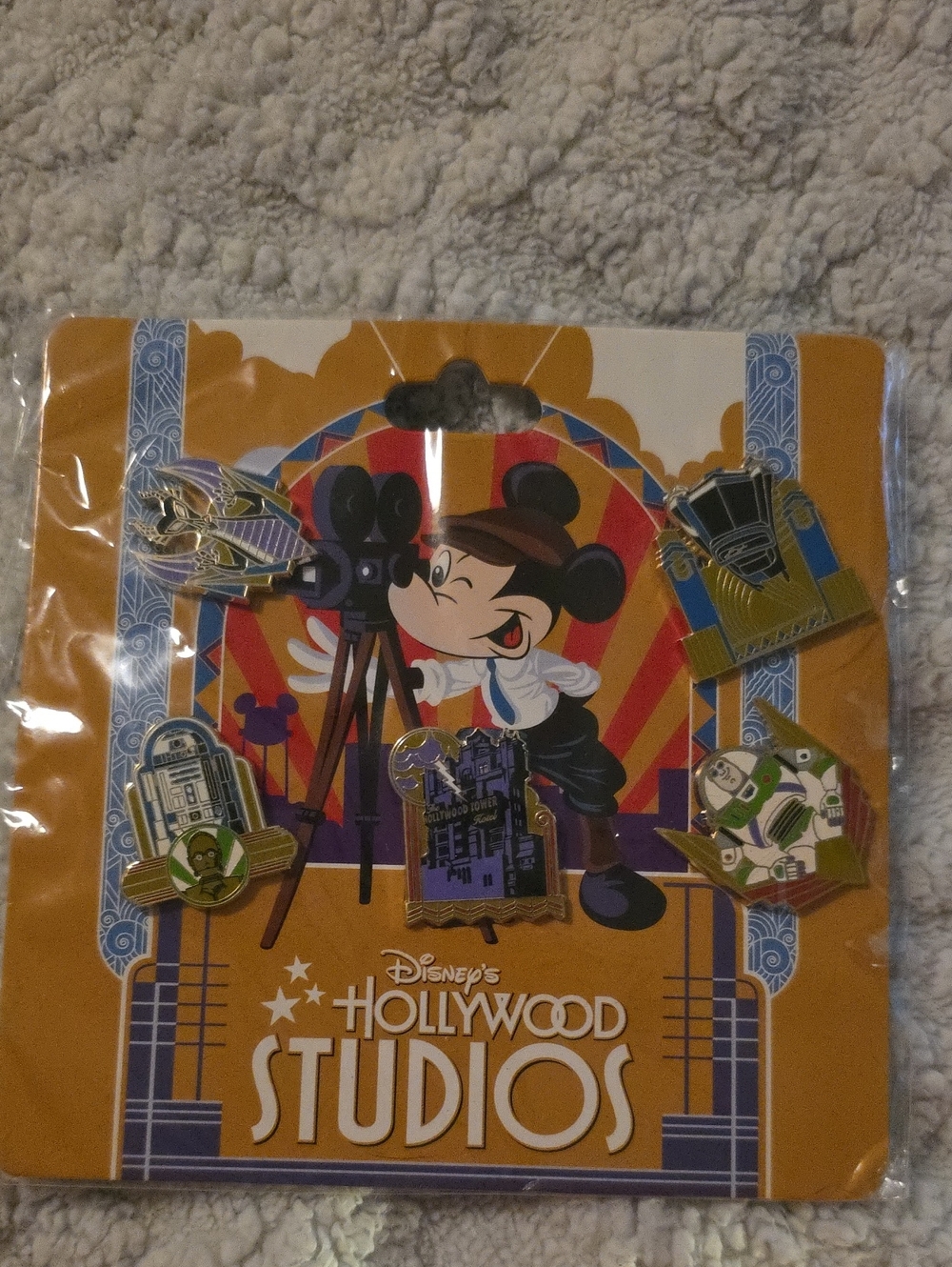 Disney Hollywood Studios Pin Set 2016
